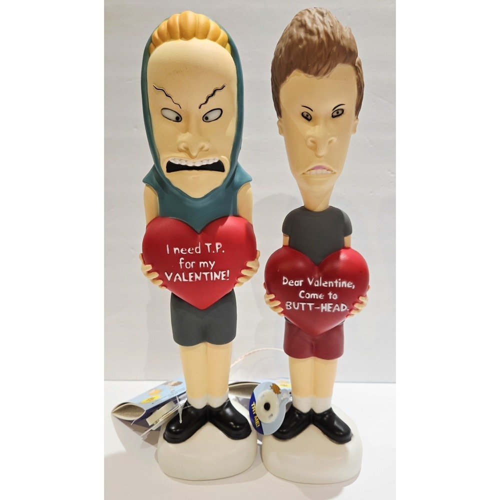 Beavis and Butt-Head Valentines Day Blow Mold Set Lighted Decor New 2026 Gemmy